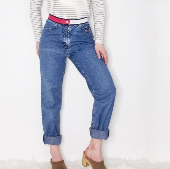 Tommy Hilfiger Denim - 90s Tommy Hilfiger Vintage High Rise Tapered Jeans